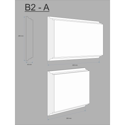 <b>1 Set</b>  Bossenecken <b>B2-A </b>